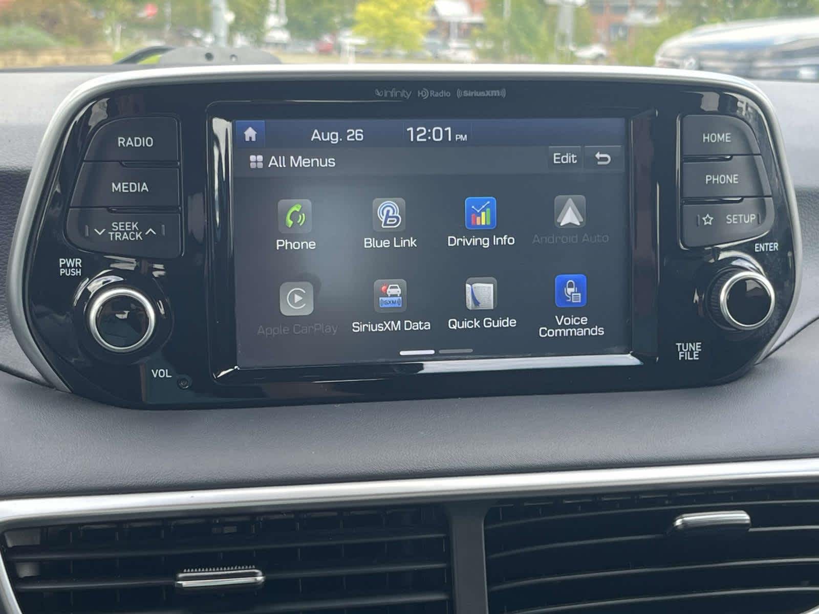 2020 Hyundai Tucson Limited Aqua Blue at Rick Weaver Chevrolet