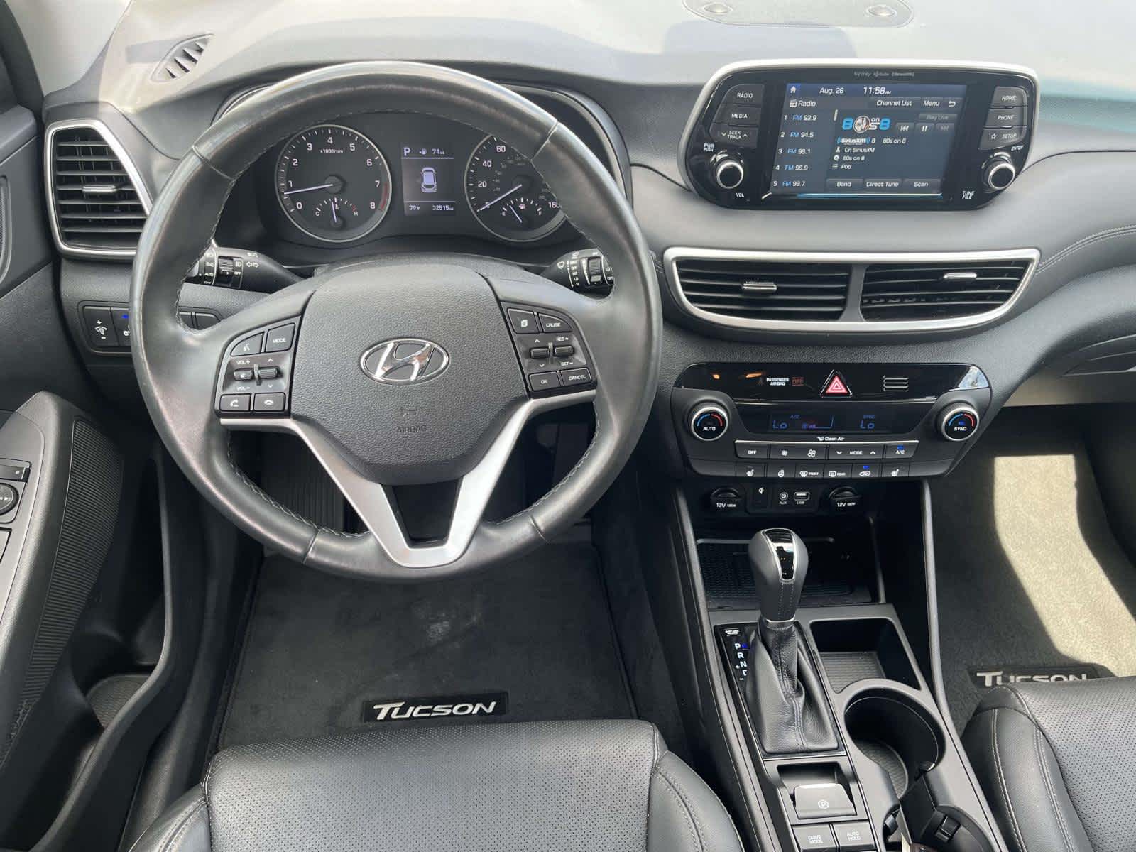 2020 Hyundai Tucson Limited Aqua Blue at Rick Weaver Chevrolet