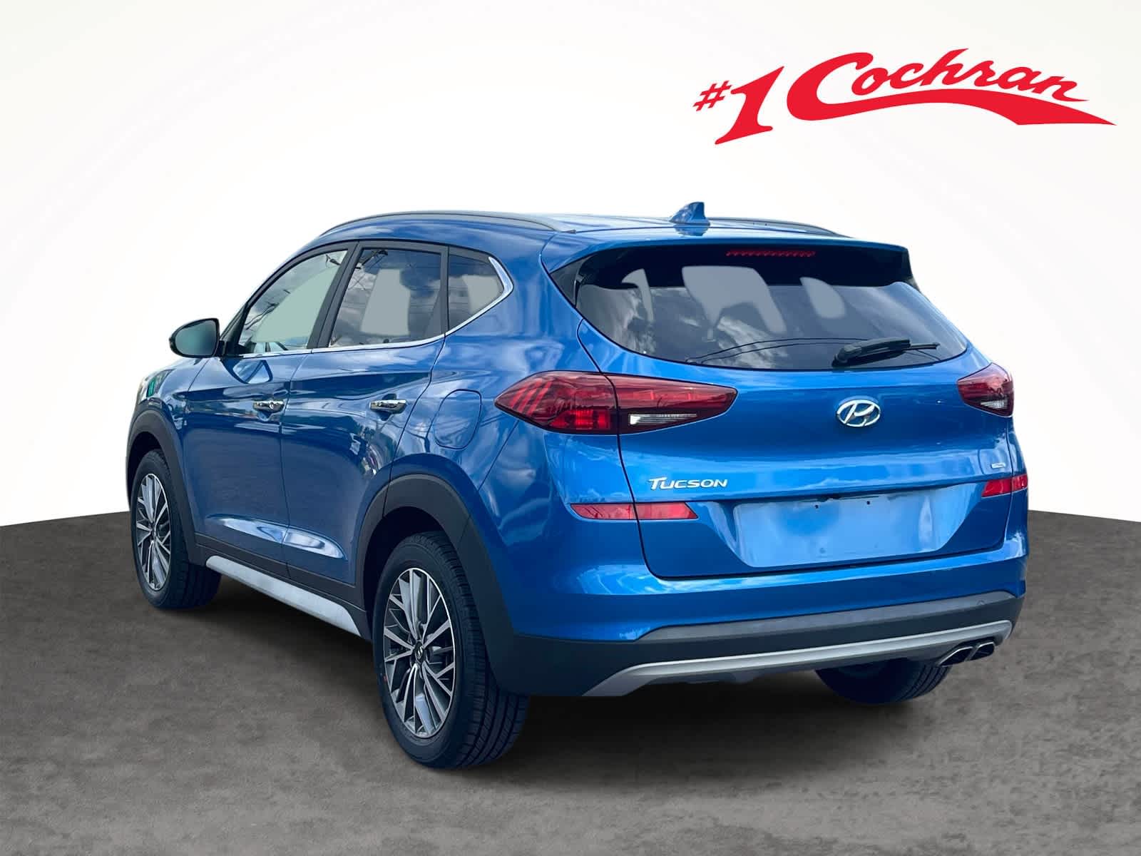 2020 Hyundai Tucson Limited Aqua Blue at Rick Weaver Chevrolet