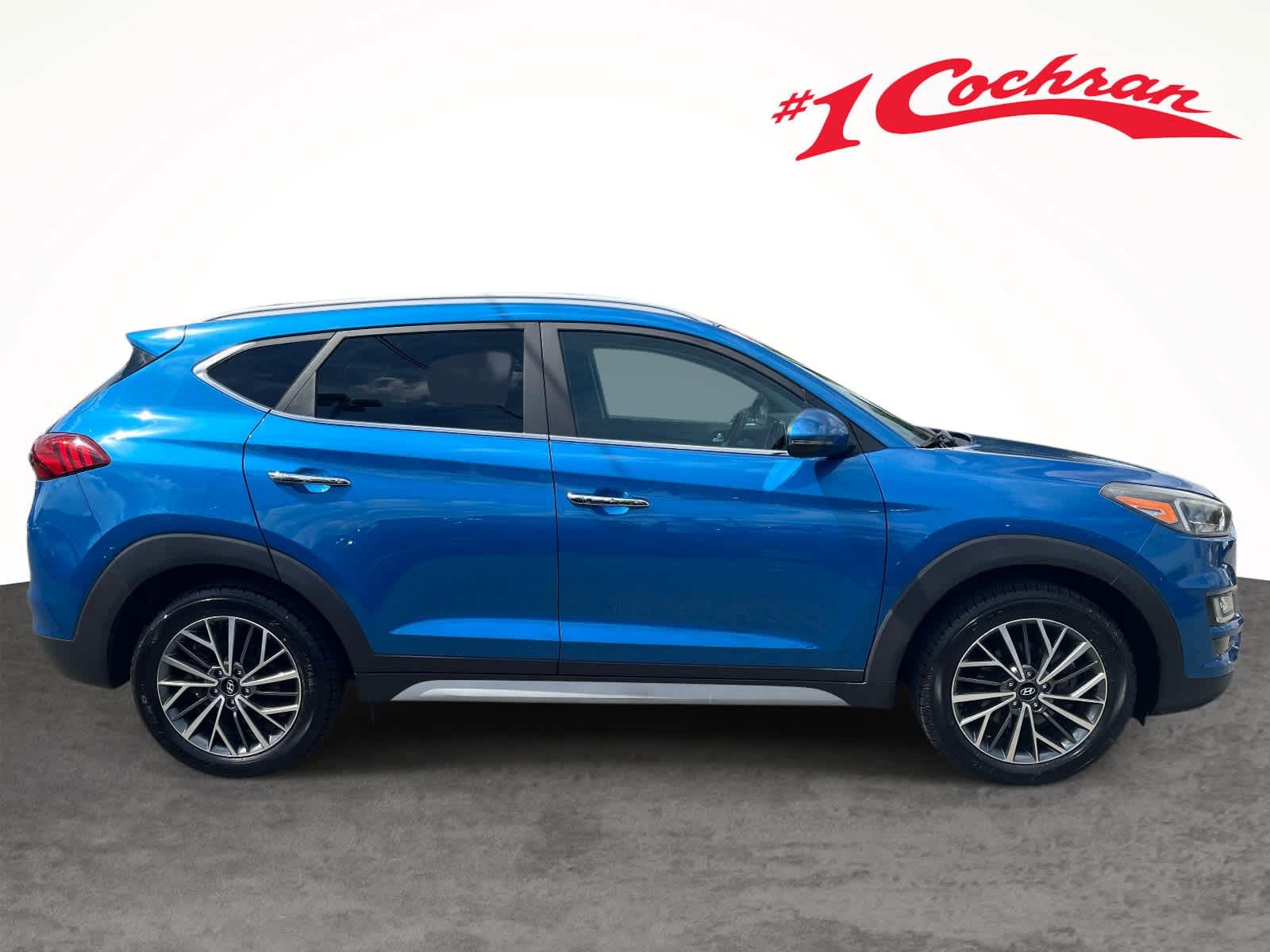 2020 Hyundai Tucson Limited Aqua Blue at Rick Weaver Chevrolet
