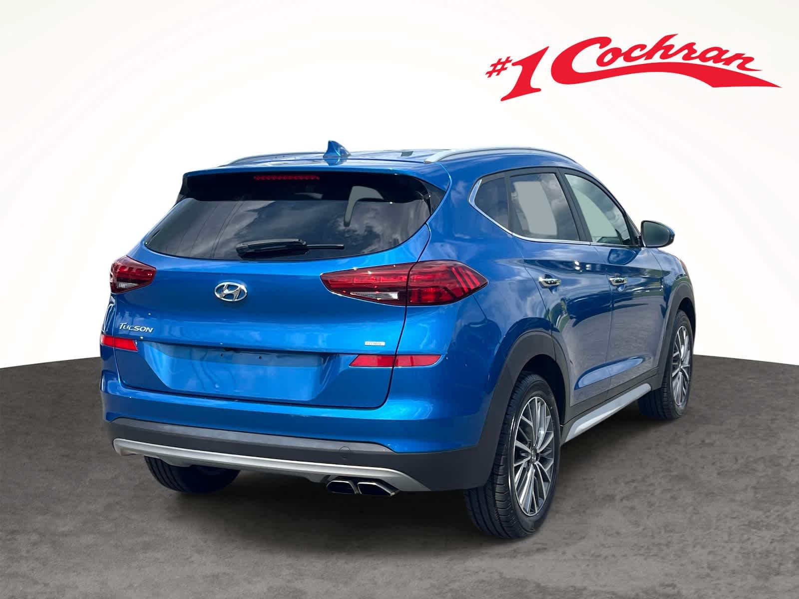 2020 Hyundai Tucson Limited Aqua Blue at Rick Weaver Chevrolet