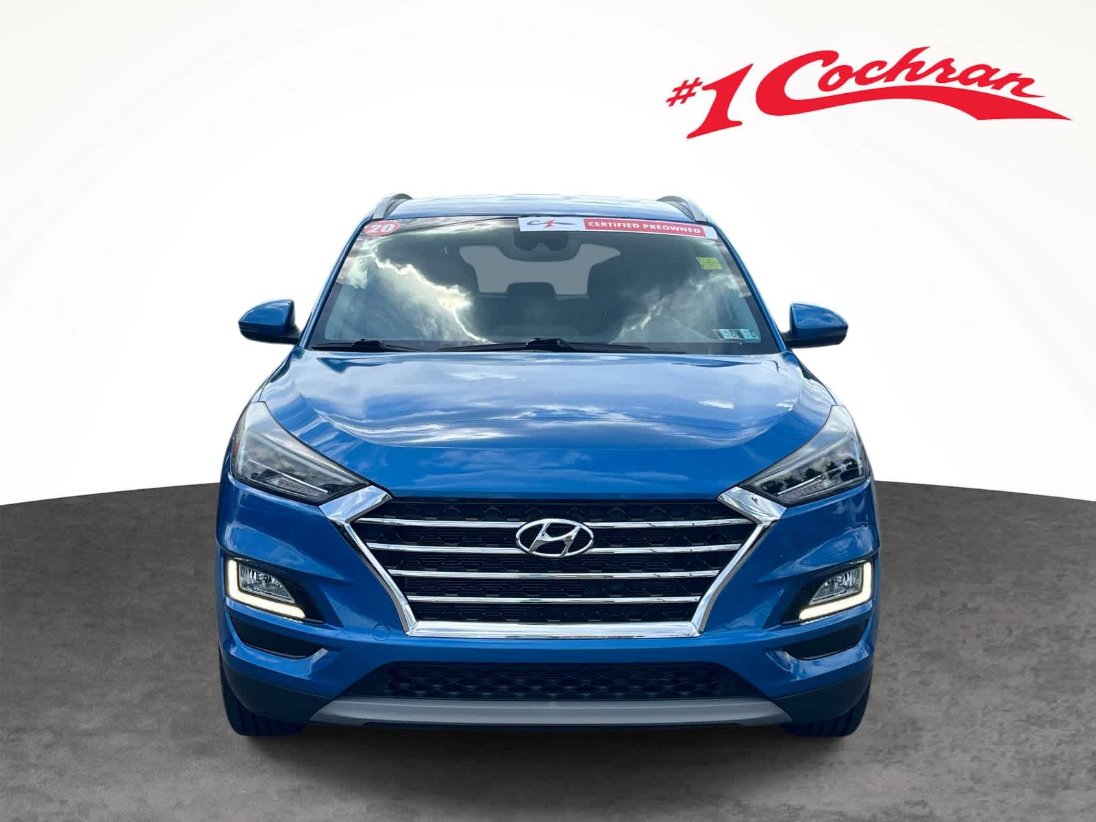 2020 Hyundai Tucson Limited Aqua Blue at Rick Weaver Chevrolet