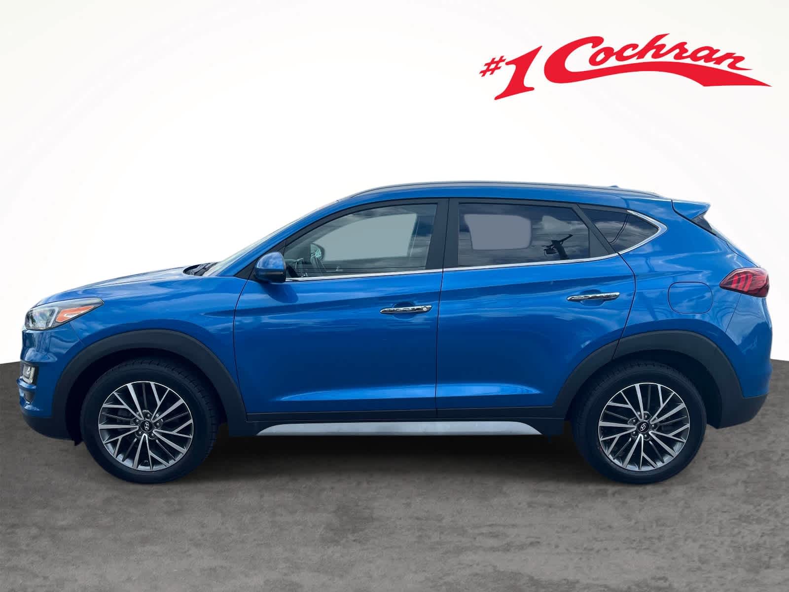 2020 Hyundai Tucson Limited Aqua Blue at Rick Weaver Chevrolet