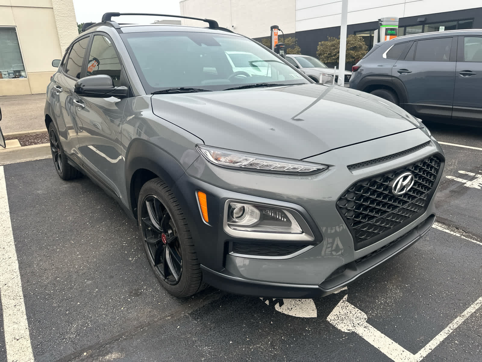 2021 Hyundai Kona NIGHT Galactic Gray at Cochran Mazda