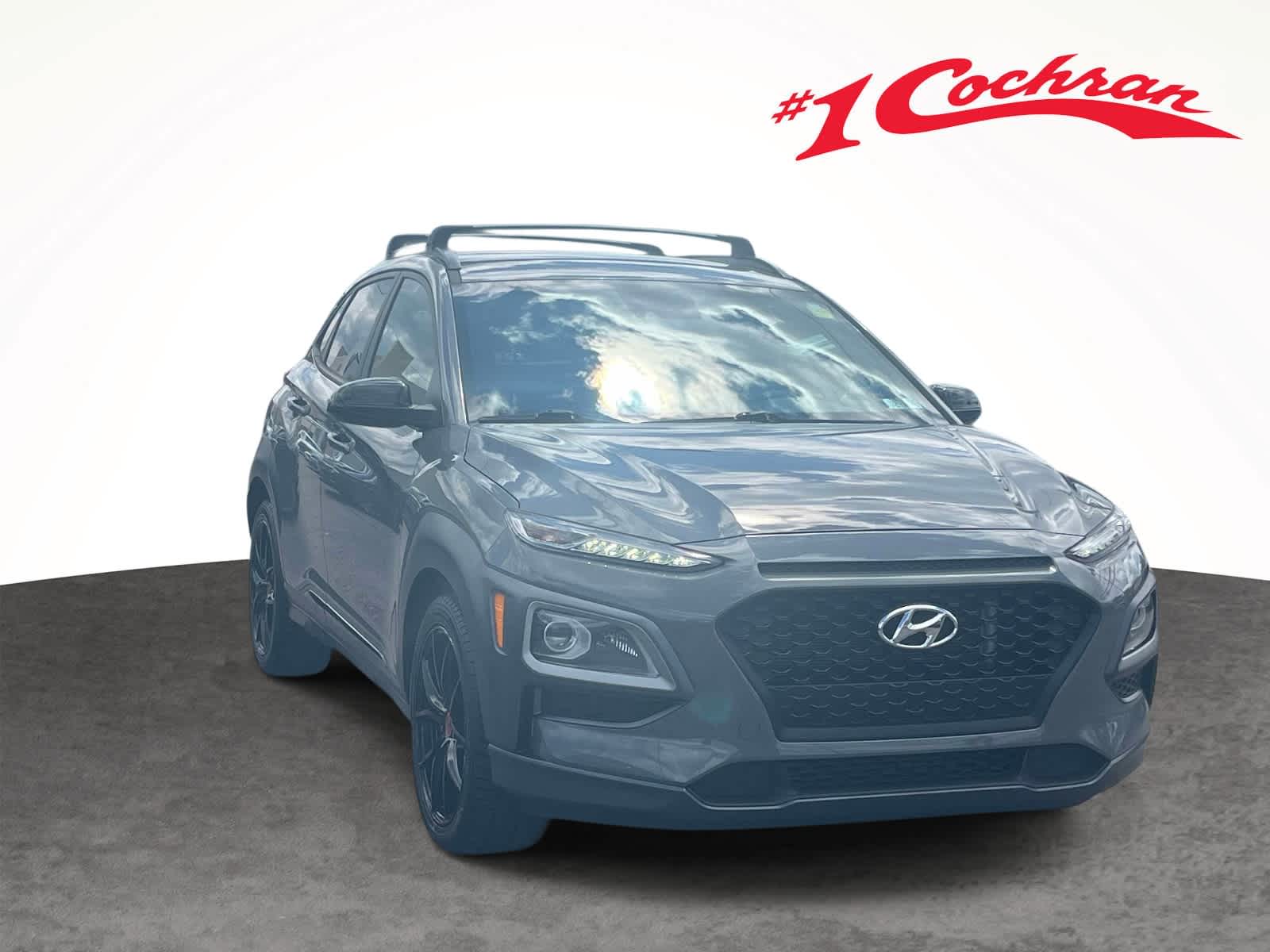 2021 Hyundai Kona NIGHT Galactic Gray at Cochran Mazda