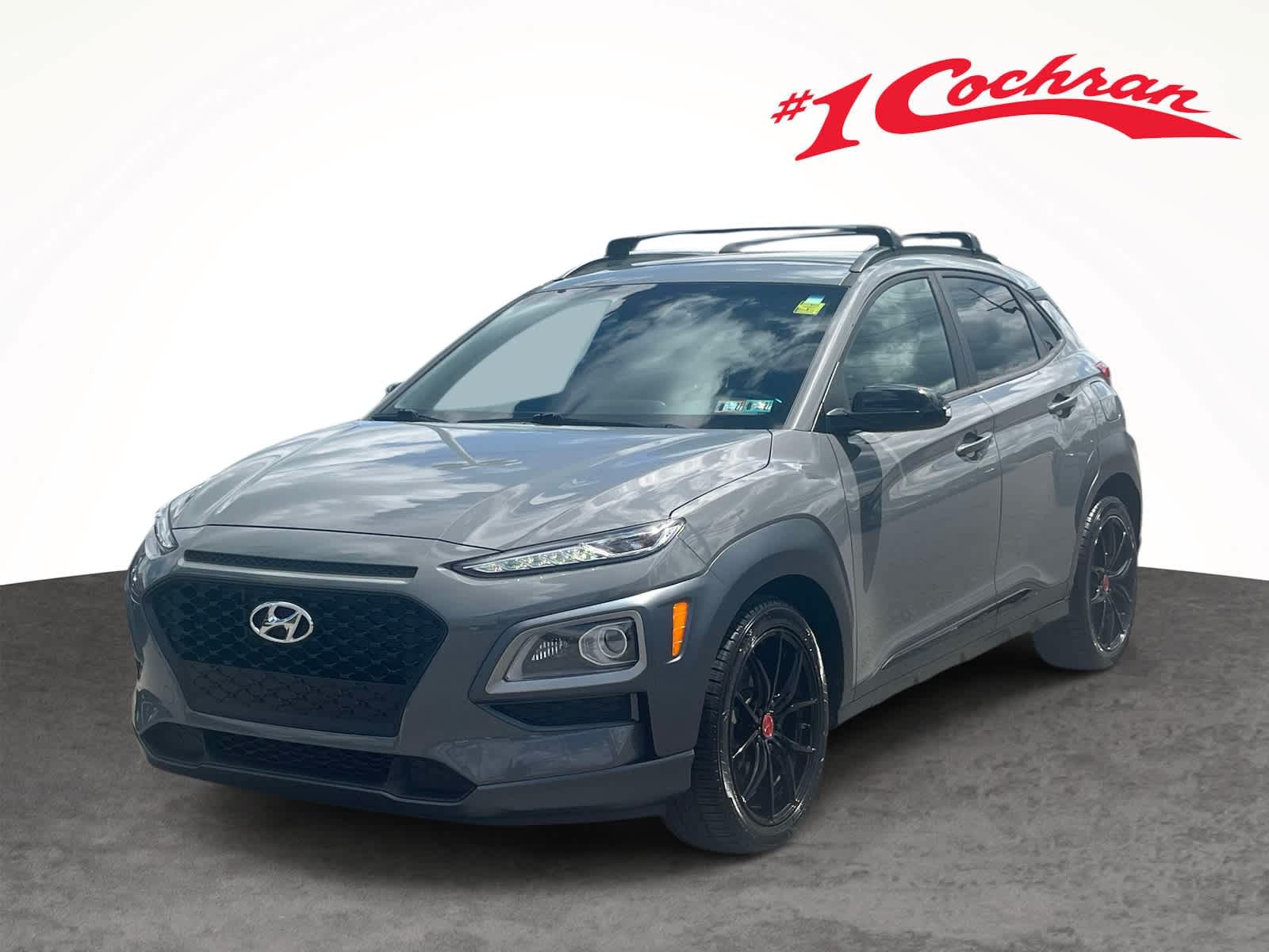2021 Hyundai Kona NIGHT Galactic Gray at Cochran Mazda