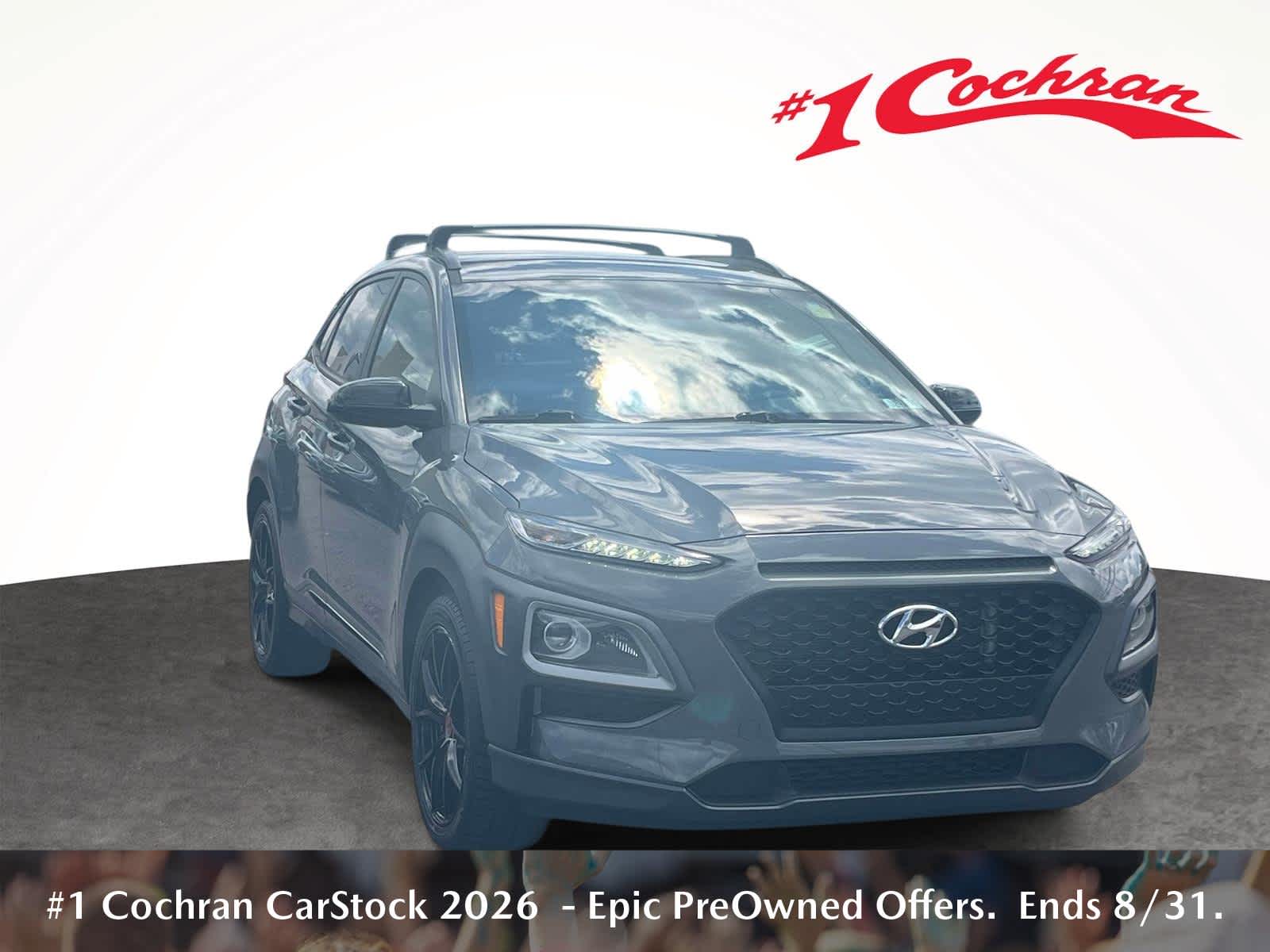 2021 Hyundai Kona NIGHT Galactic Gray at Cochran Mazda