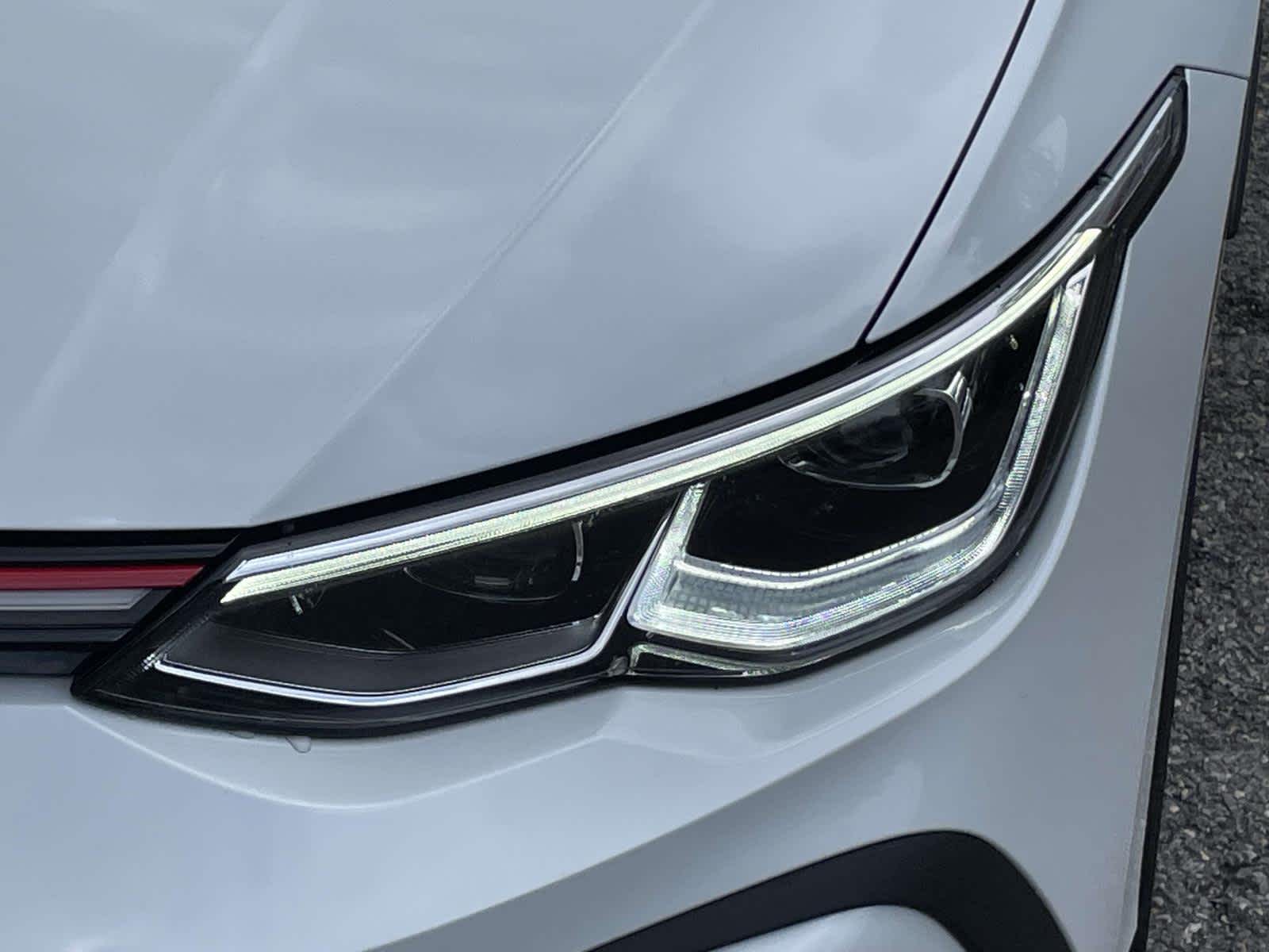 2024 Volkswagen Golf GTI 380 SE Opal White Pearl w/ Black Roof at Cochran Mazda