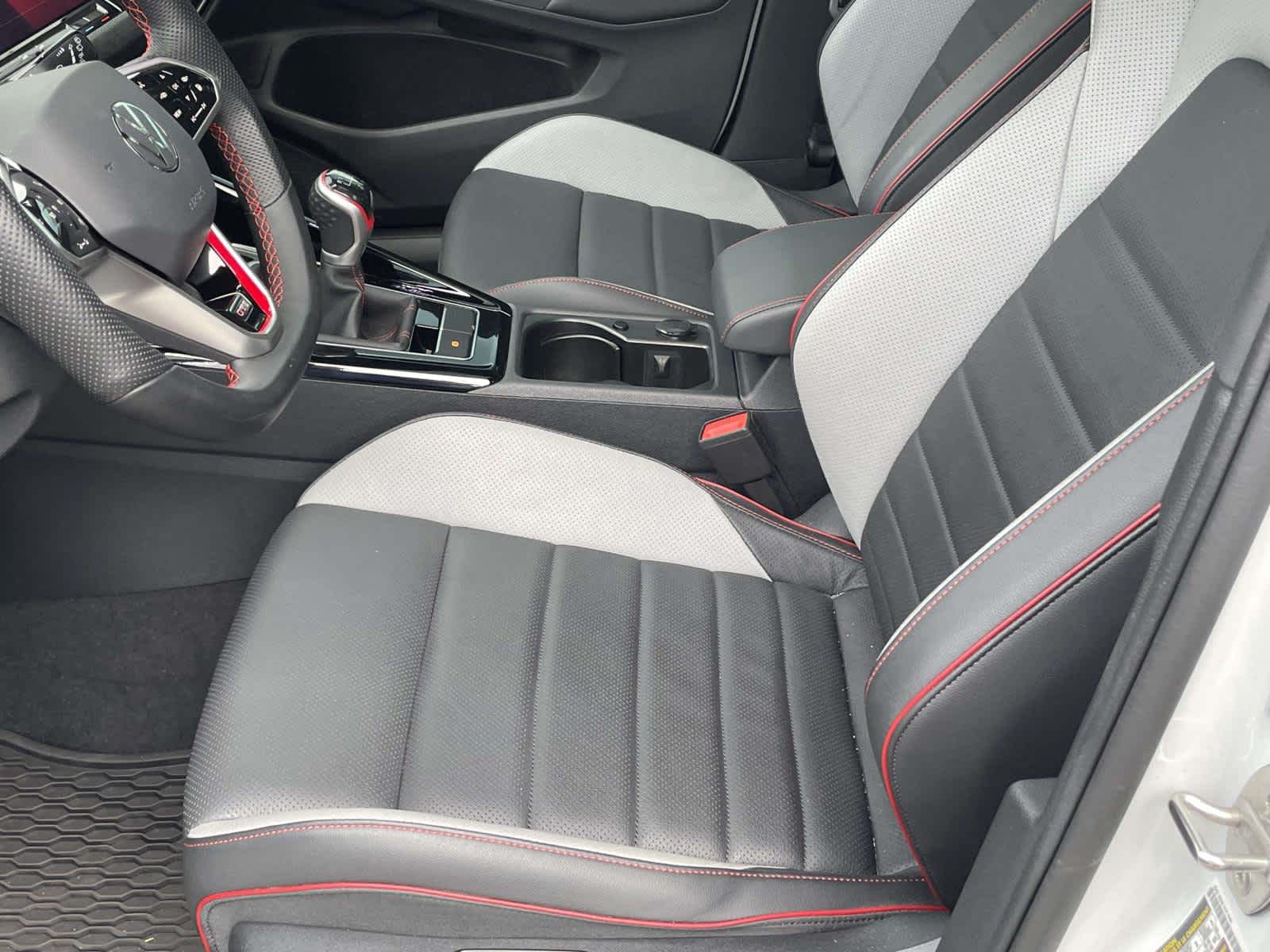 2024 Volkswagen Golf GTI 380 SE Opal White Pearl w/ Black Roof at Cochran Mazda
