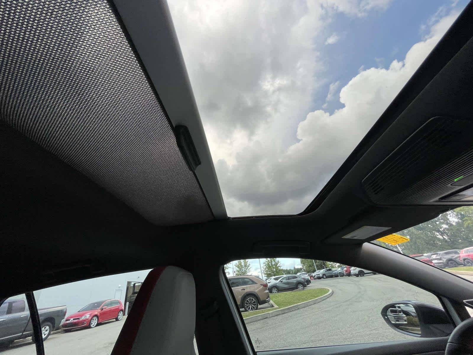 2024 Volkswagen Golf GTI 380 SE Opal White Pearl w/ Black Roof at Cochran Mazda