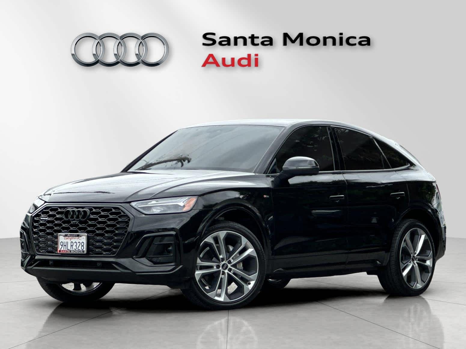 Black 2023 Audi Q5 Sportback quattro Premium Plus S Line 45 TFSI AWD Sedan All-Wheel Drive 7-Speed Automatic