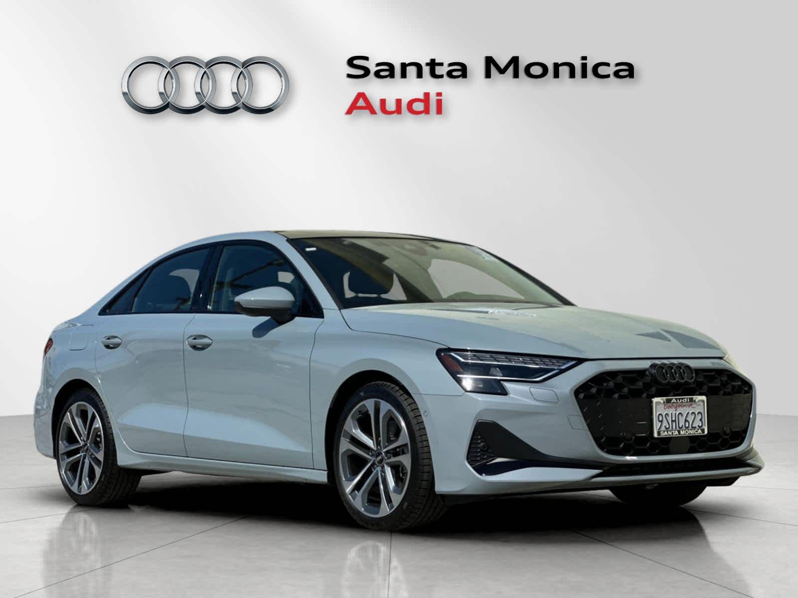 Arrow Gray Pearl Effect 2025 Audi A3 quattro Premium 40 TFSI Sedan All-Wheel Drive 7-Speed Automatic