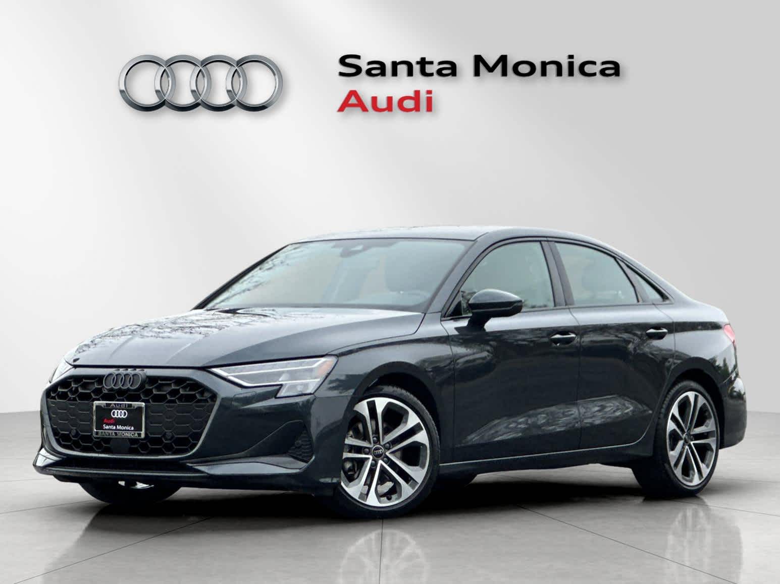 Gray 2025 Audi A3 quattro Premium 40 TFSI Sedan All-Wheel Drive 7-Speed Automatic