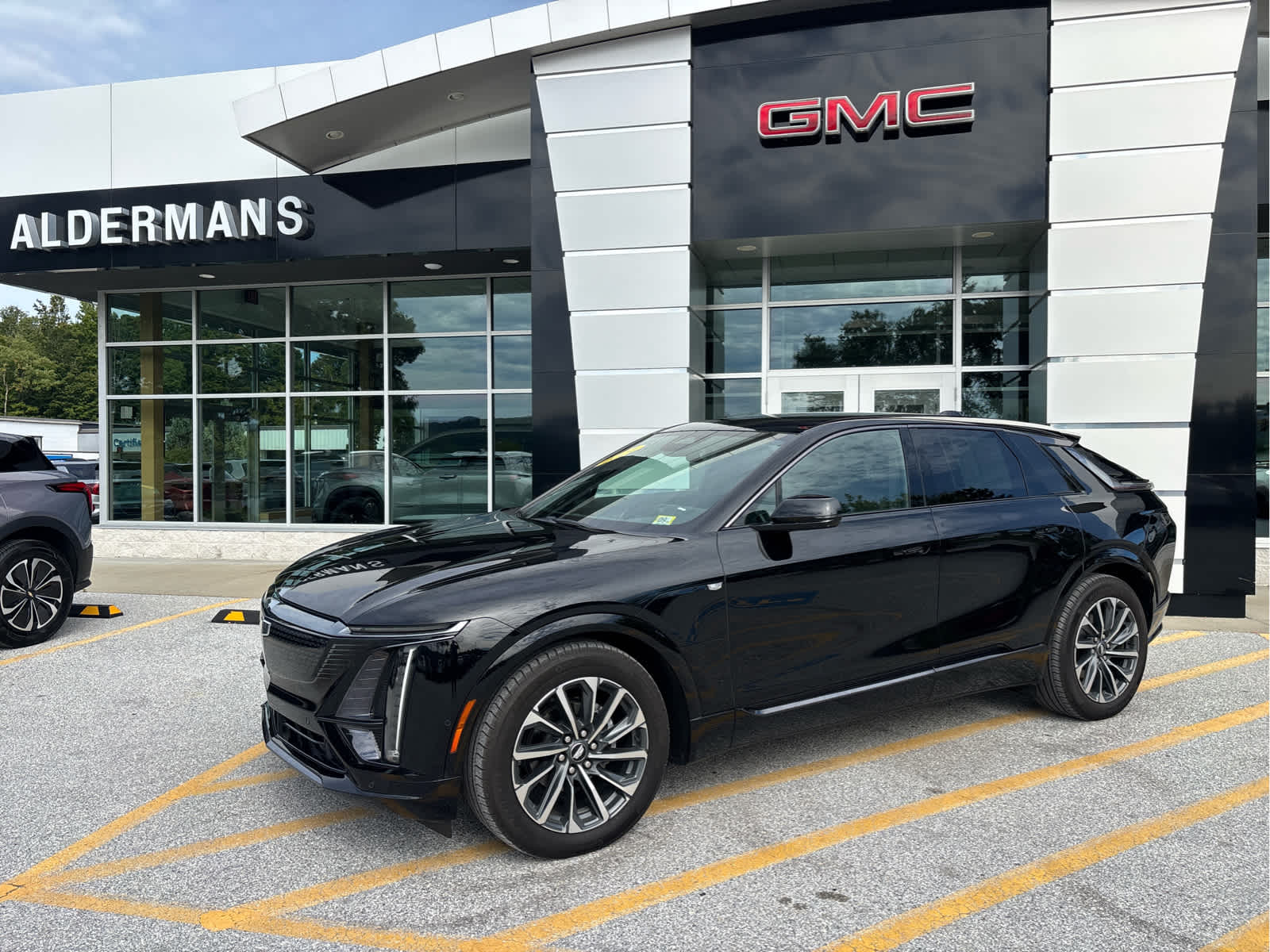 Stellar Black Metallic 2024 Cadillac LYRIQ SUV / Crossover All-Wheel Drive 1-Speed Automatic
