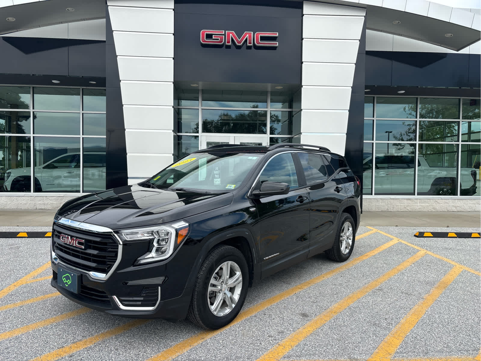 Black (Ebony Twilight Metallic) 2023 GMC Terrain SUV / Crossover All-Wheel Drive 9-Speed Automatic