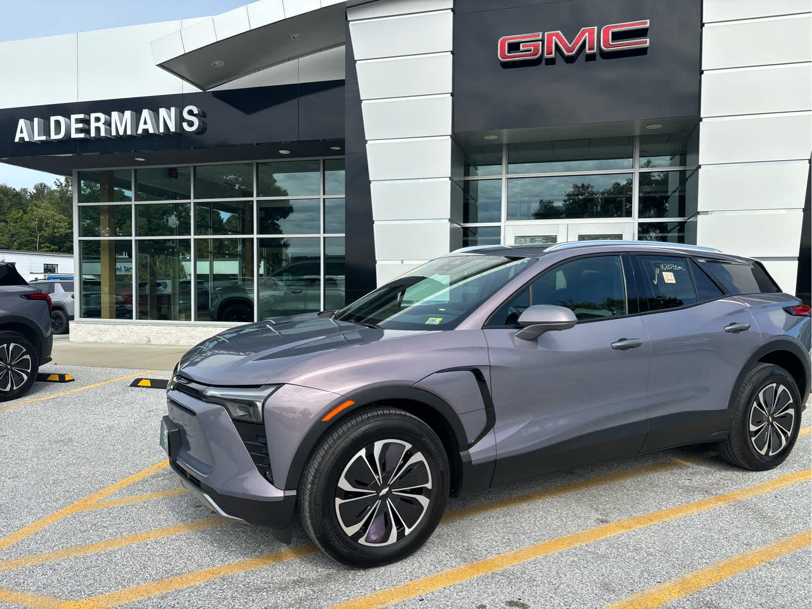 Galaxy Gray Metallic 2024 Chevrolet Blazer EV SUV / Crossover All-Wheel Drive 1-Speed Automatic