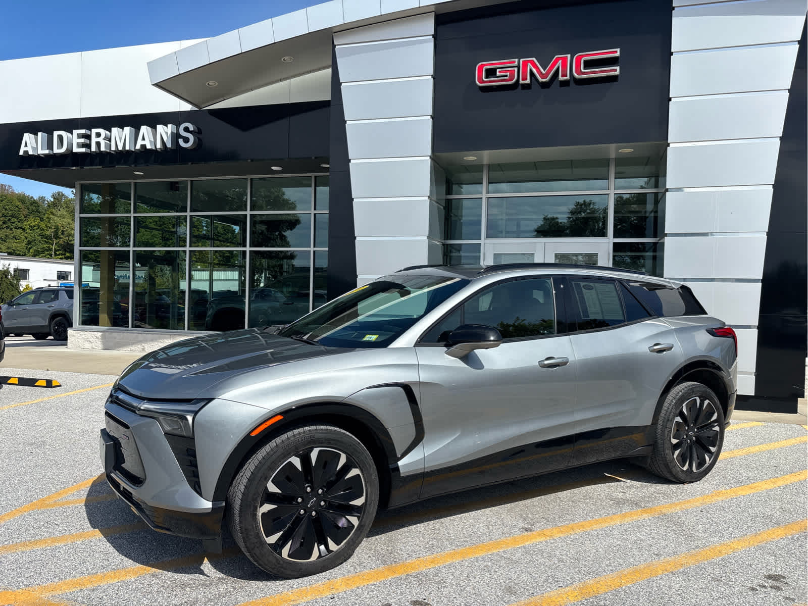 Sterling Gray Metallic 2024 Chevrolet Blazer EV SUV / Crossover All-Wheel Drive 1-Speed Automatic