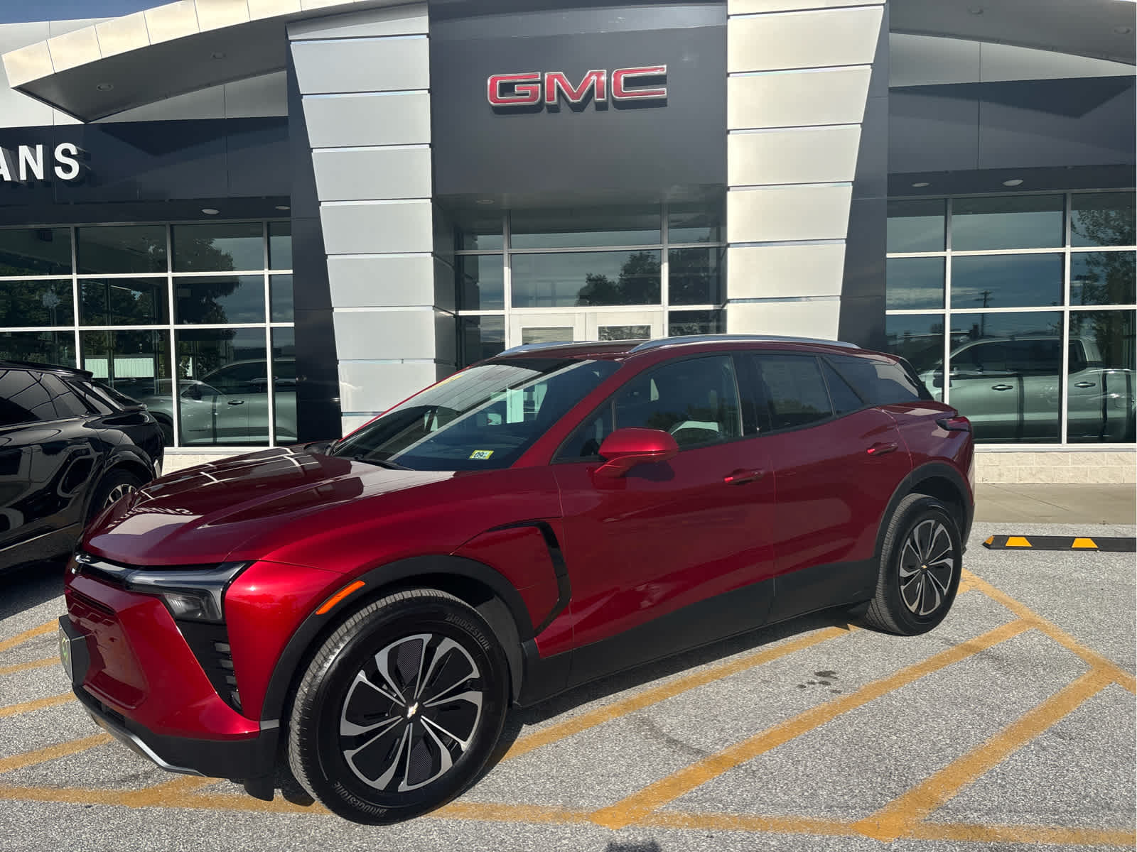 Radiant Red Tintcoat 2025 Chevrolet Blazer EV SUV / Crossover All-Wheel Drive 1-Speed Automatic