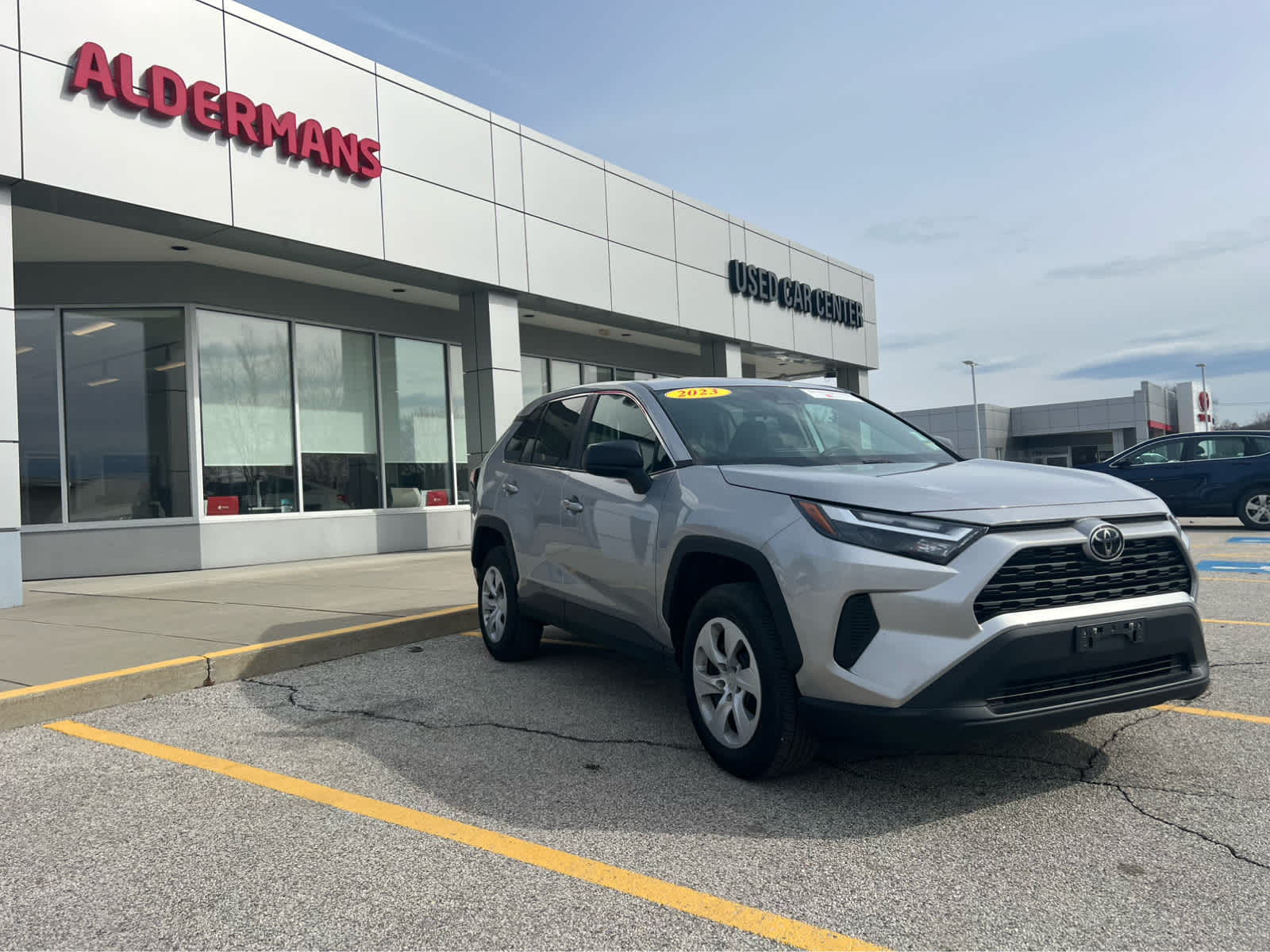 Silver Sky Metallic 2023 Toyota RAV4 LE AWD SUV / Crossover All-Wheel Drive 8-Speed Automatic