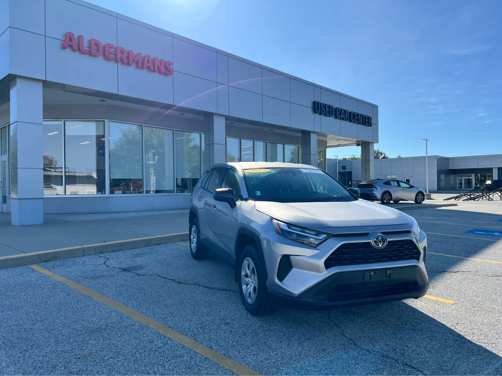 Silver Sky Metallic 2023 Toyota RAV4 SUV / Crossover All-Wheel Drive 8-Speed Automatic