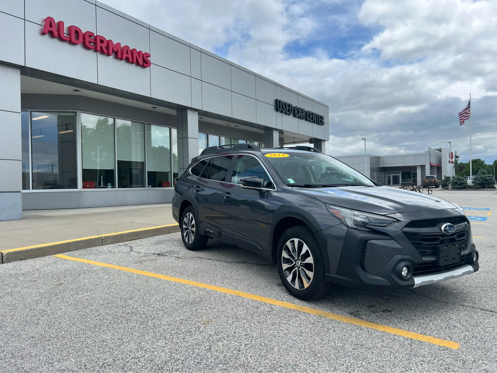 Magnetite Gray Metallic 2024 Subaru Outback Limited AWD SUV / Crossover All-Wheel Drive Continuously Variable Transmission