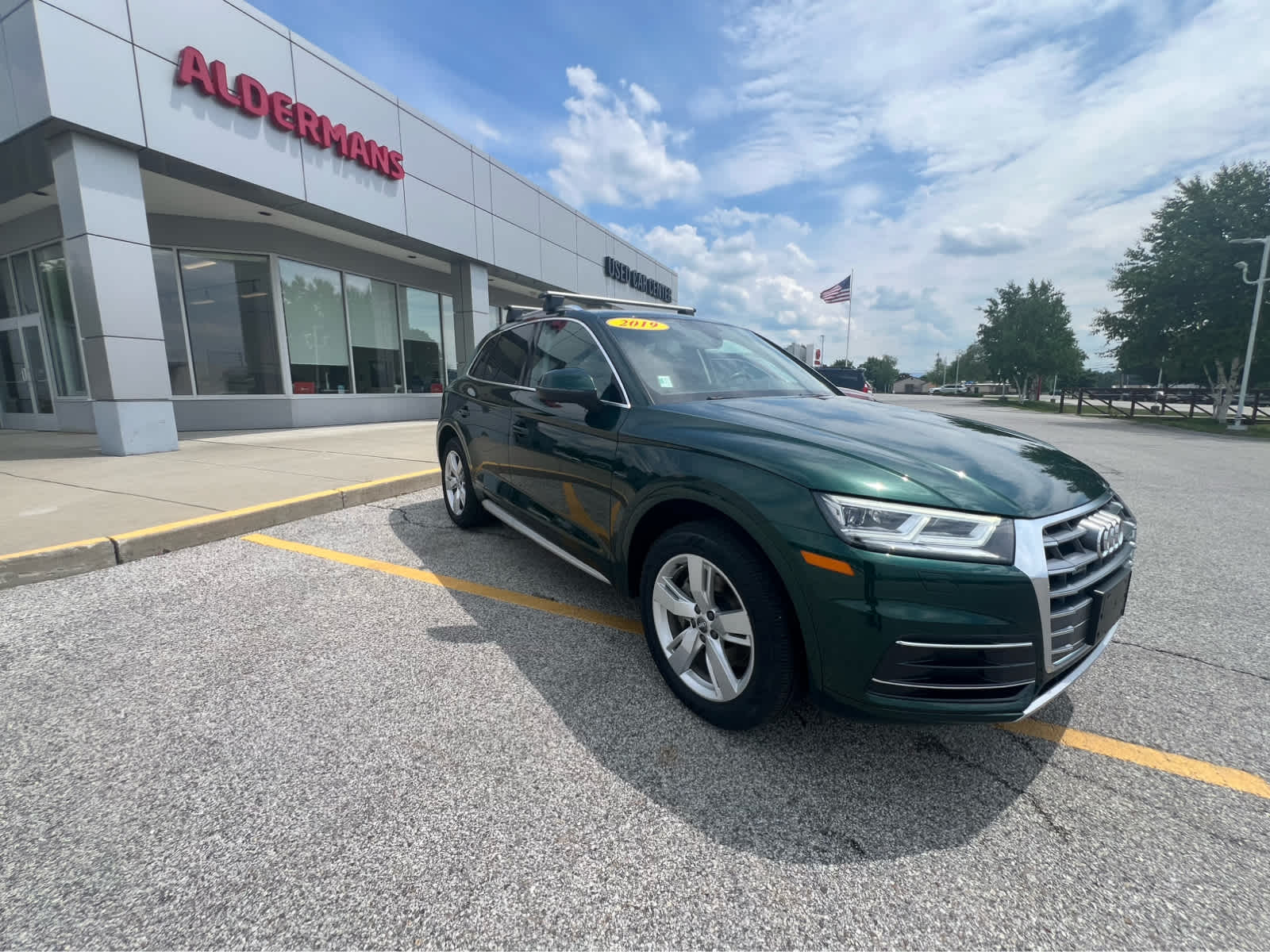 Azores Green Metallic 2019 Audi Q5 quattro Premium Plus 45 TFSI SUV / Crossover All-Wheel Drive 7-Speed Automatic