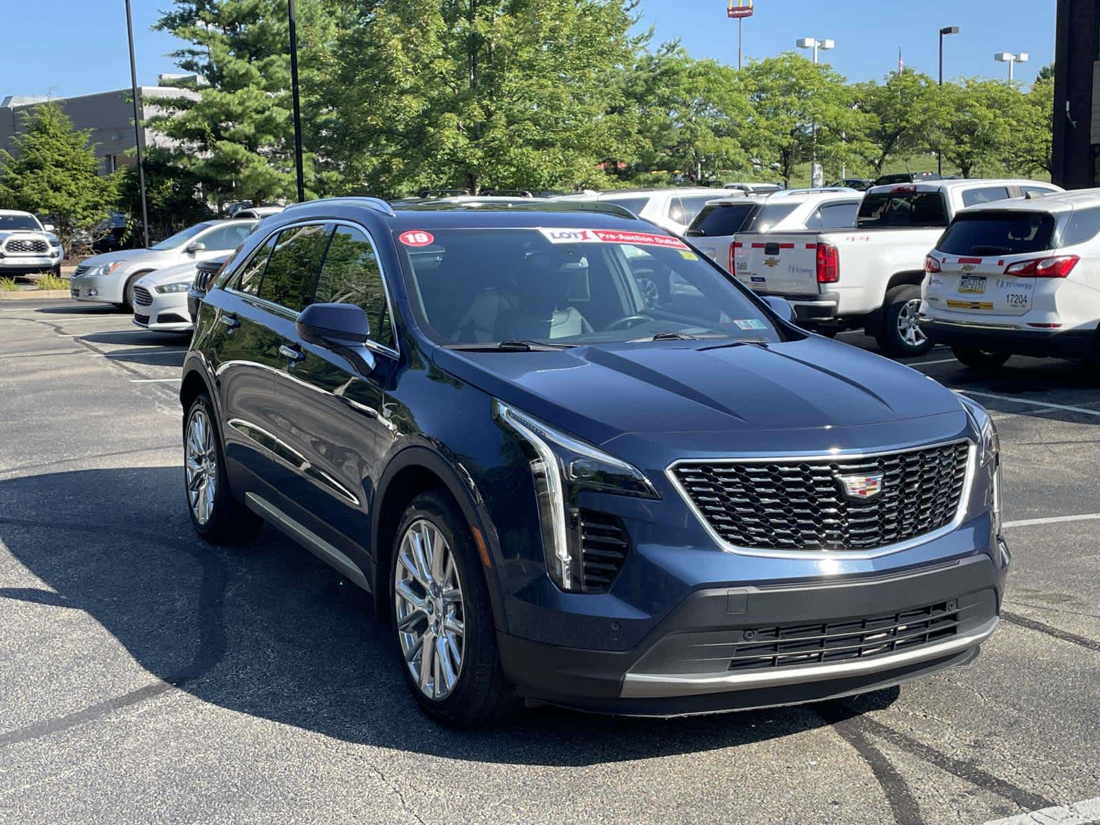 Twilight Blue Metallic 2019 Cadillac XT4 SUV / Crossover Four-Wheel Drive 9-Speed Automatic