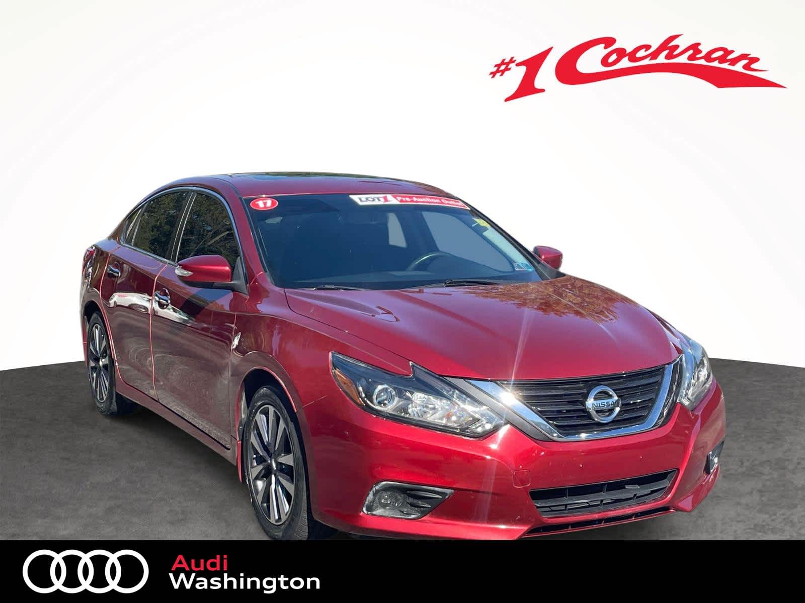 Cayenne Red 2017 Nissan Altima Sedan Front-Wheel Drive Continuously Variable Transmission