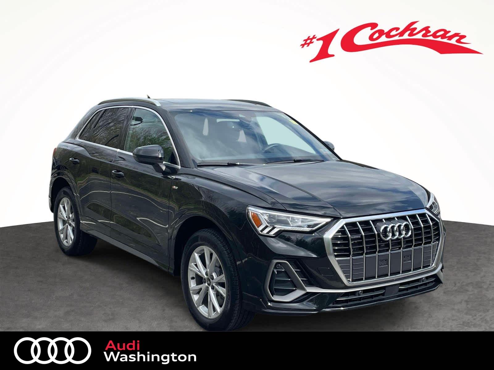 Mythos Black Metallic 2025 Audi Q3 quattro Premium S Line 45 TFSI SUV / Crossover All-Wheel Drive 8-Speed Automatic