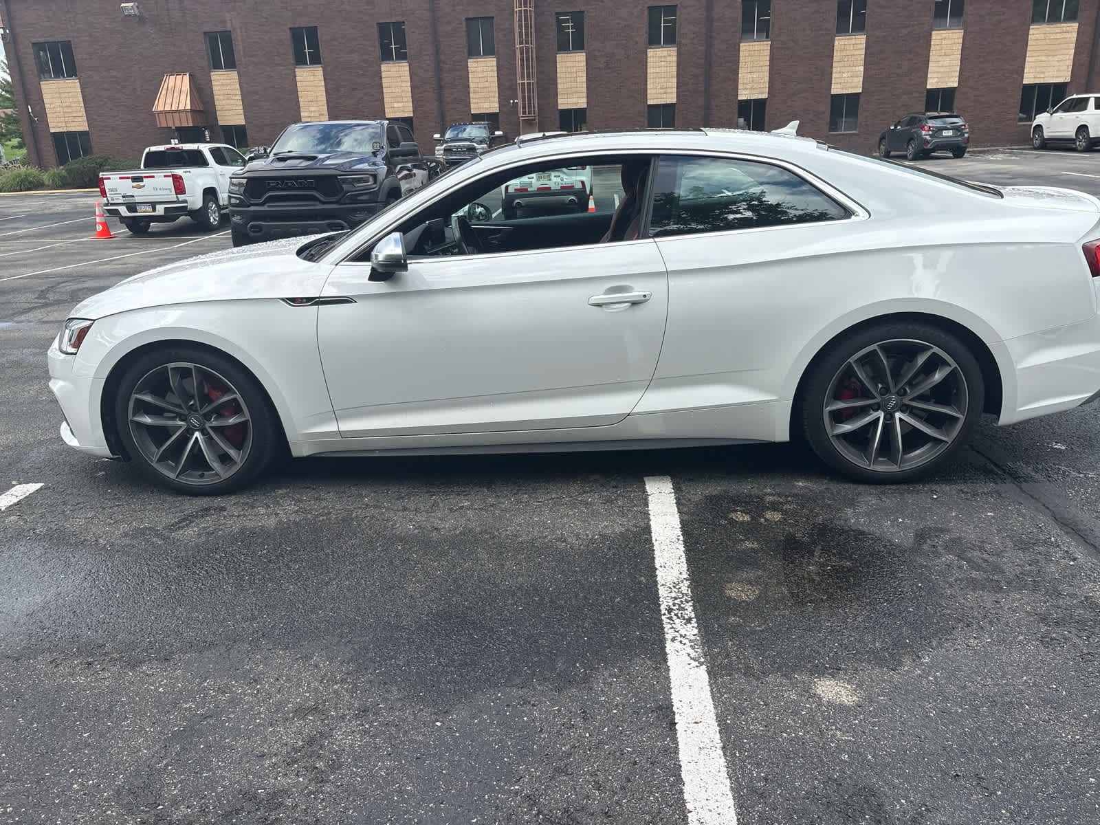 Ibis White 2018 Audi S5 Coupe All-Wheel Drive 8-Speed Automatic