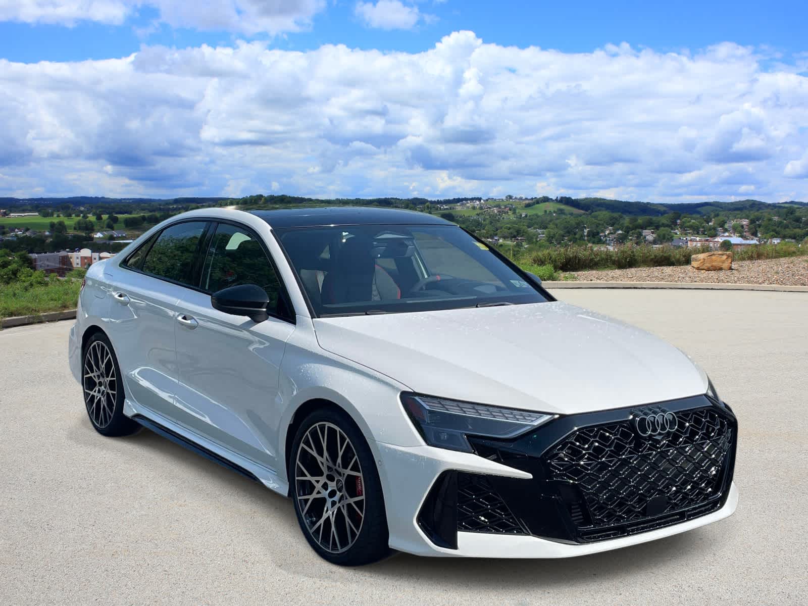 Arkona White 2026 Audi RS 3 2.5T quattro Sedan All-Wheel Drive 7-Speed Automatic