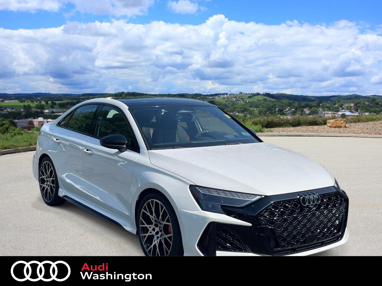 Arkona White 2026 Audi RS 3 2.5T quattro Sedan All-Wheel Drive 7-Speed Automatic