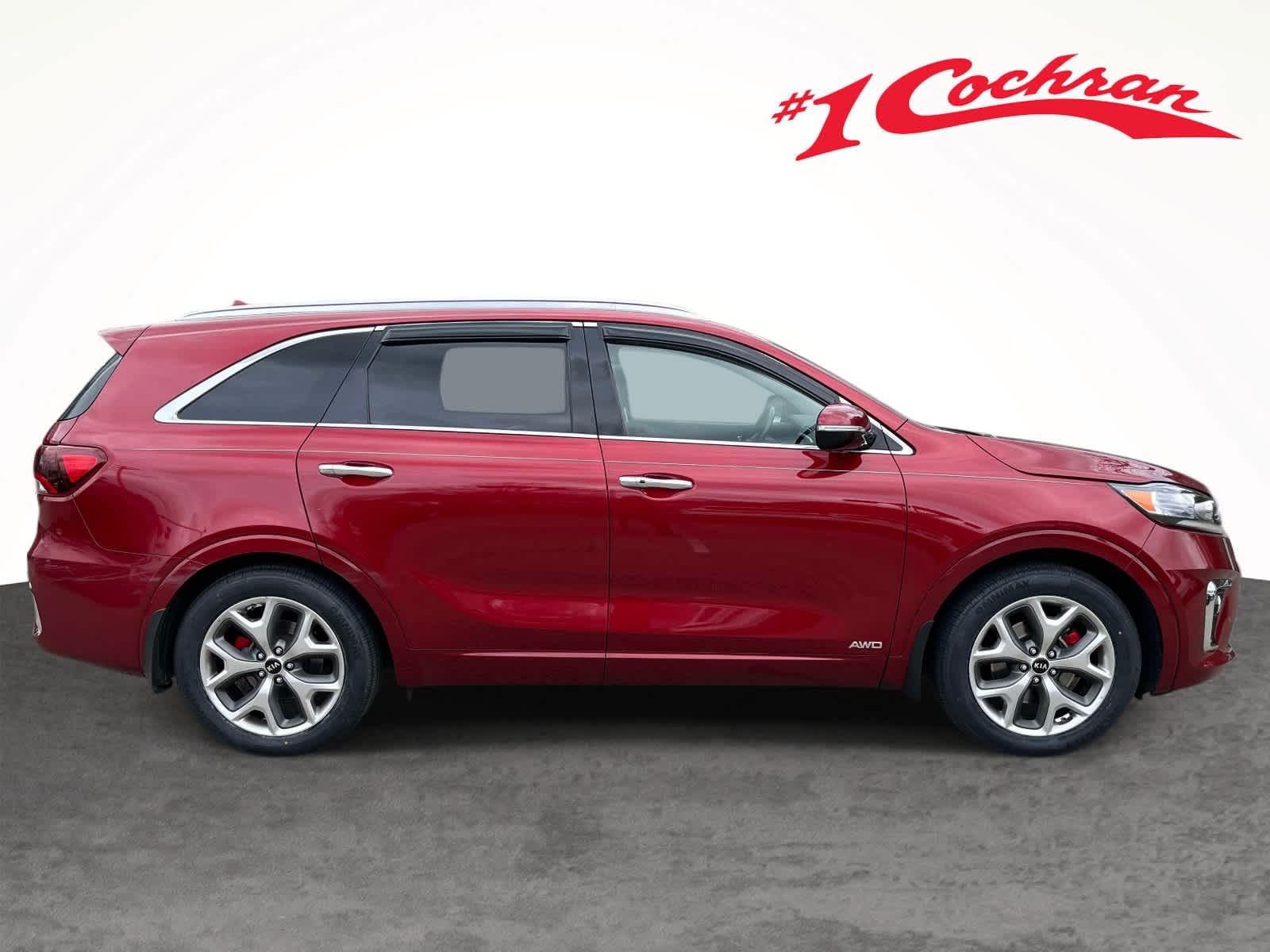 Passion Red 2019 Kia Sorento SX V6 AWD SUV / Crossover All-Wheel Drive 8-Speed Automatic