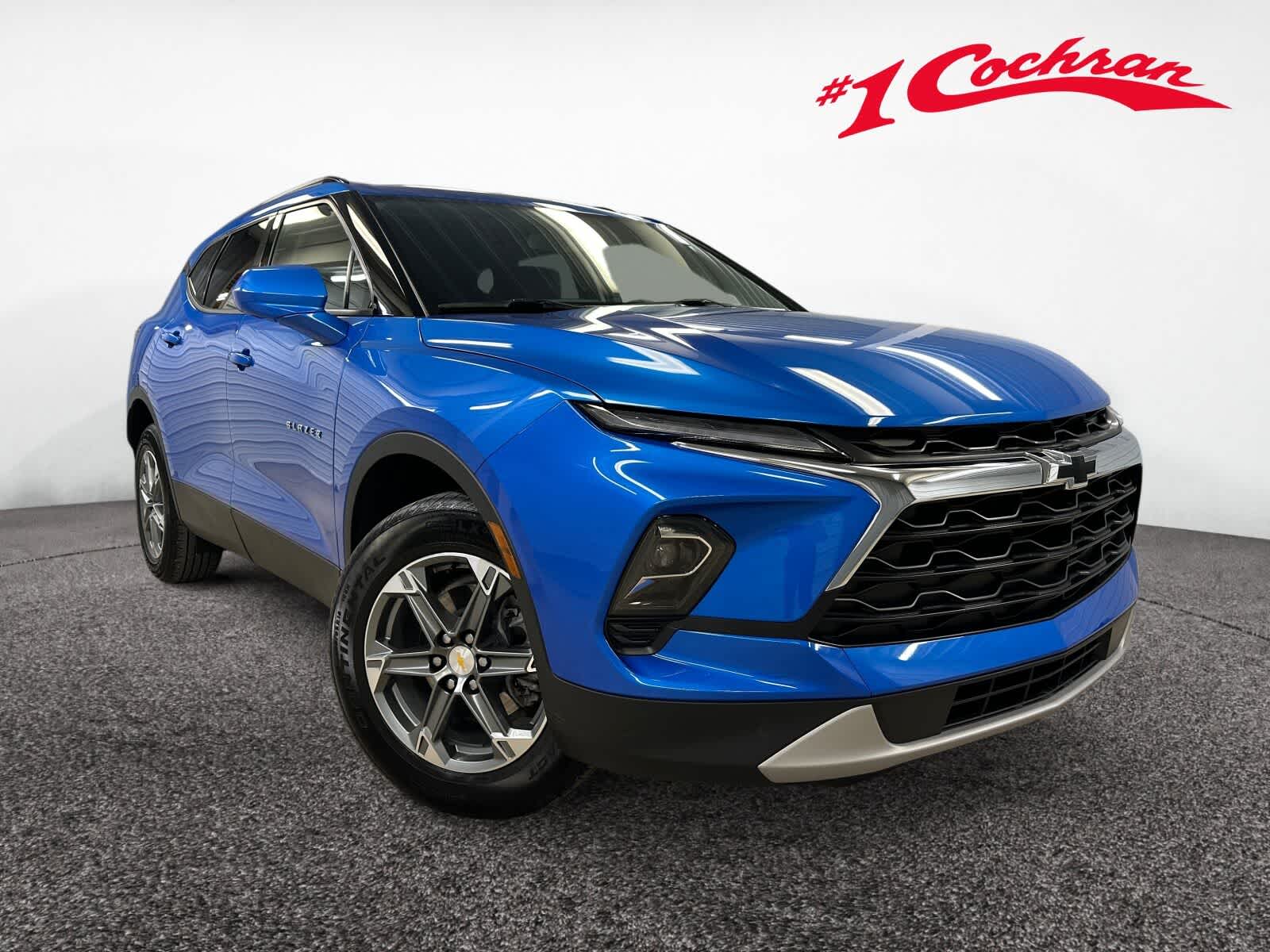 Riptide Blue Metallic 2024 Chevrolet Blazer 2LT FWD SUV / Crossover Front-Wheel Drive 9-Speed Automatic