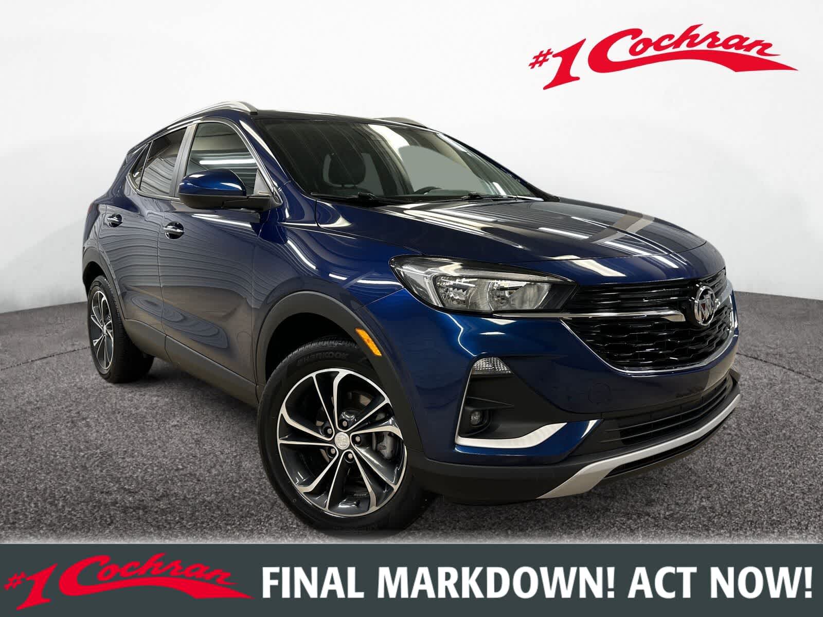 Sapphire Metallic 2023 Buick Encore GX Select AWD SUV / Crossover All-Wheel Drive Automatic