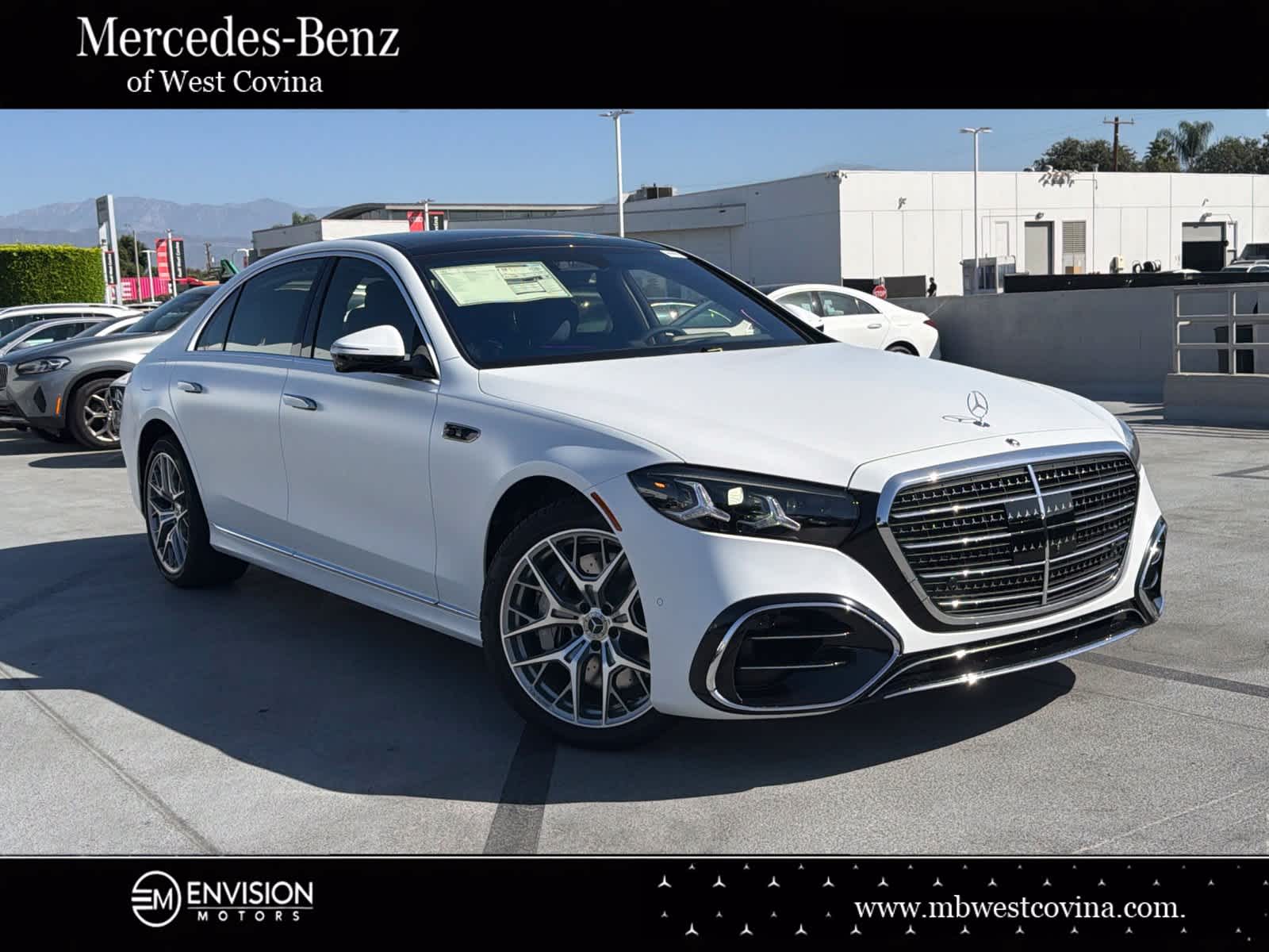 MANUFAKTUR Moonlight White Magno 2027 Mercedes-Benz S-Class Sedan All-Wheel Drive 9-Speed Automatic