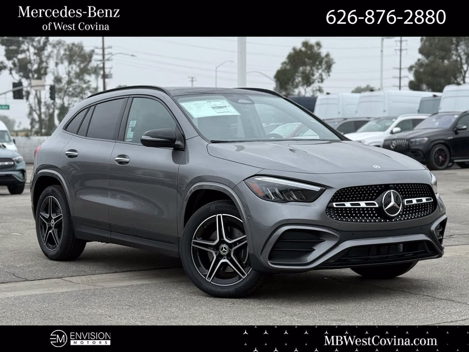 Gray 2026 Mercedes-Benz GLA SUV / Crossover All-Wheel Drive 8-Speed Dual Clutch