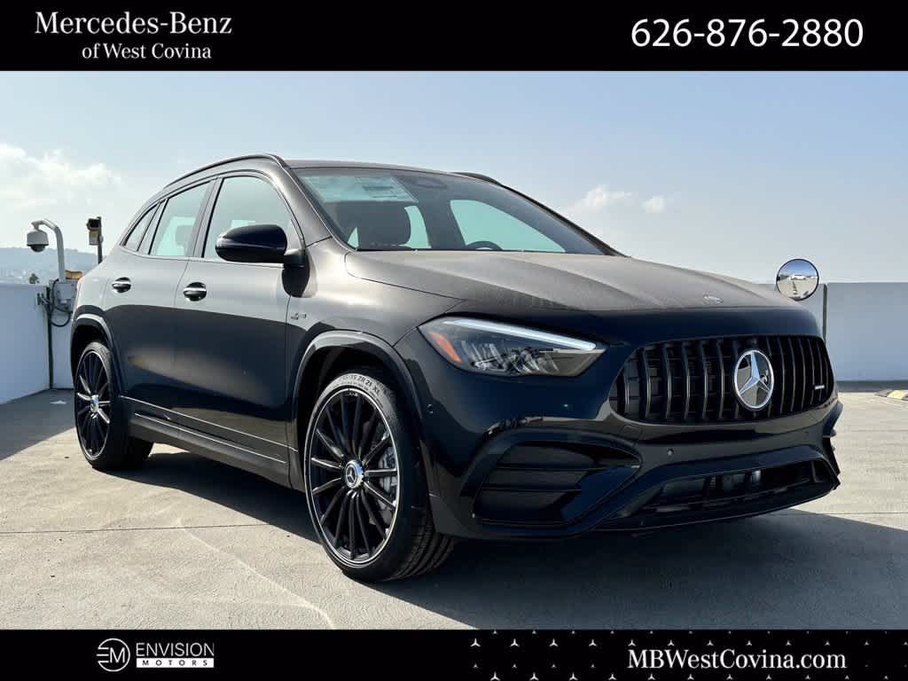 Black 2025 Mercedes-Benz GLA SUV / Crossover All-Wheel Drive 8-Speed Automatic