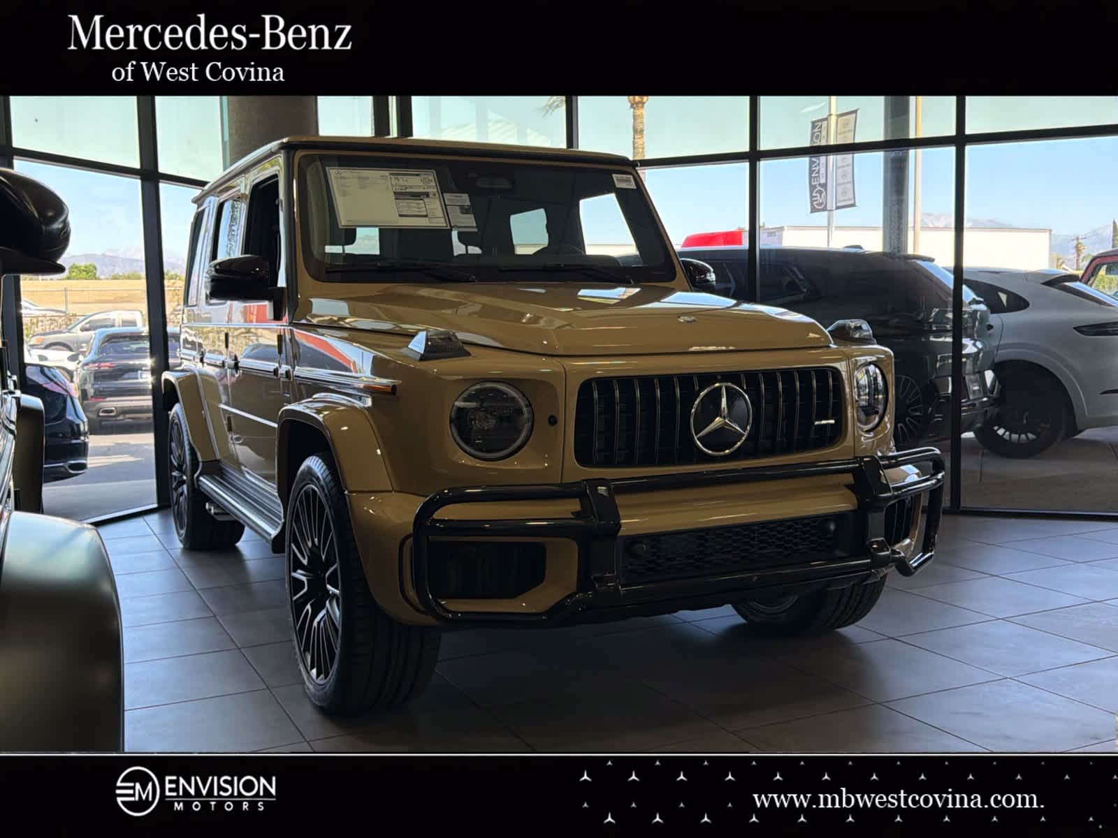 MANUFAKTUR Desert Sand 2027 Mercedes-Benz G-Class SUV / Crossover All-Wheel Drive 9-Speed Automatic