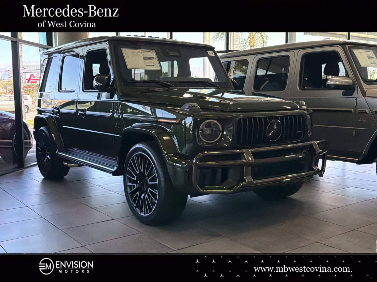 Green (MANUFAKTUR Olive Metallic) 2027 Mercedes-Benz G-Class SUV / Crossover All-Wheel Drive 9-Speed Automatic