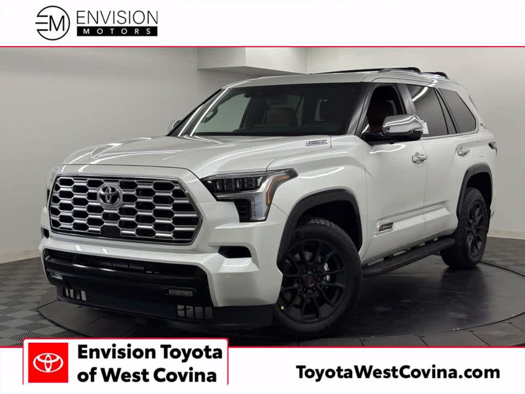 White (Wind Chill Pearl) 2026 Toyota Sequoia SUV / Crossover Four-Wheel Drive Automatic