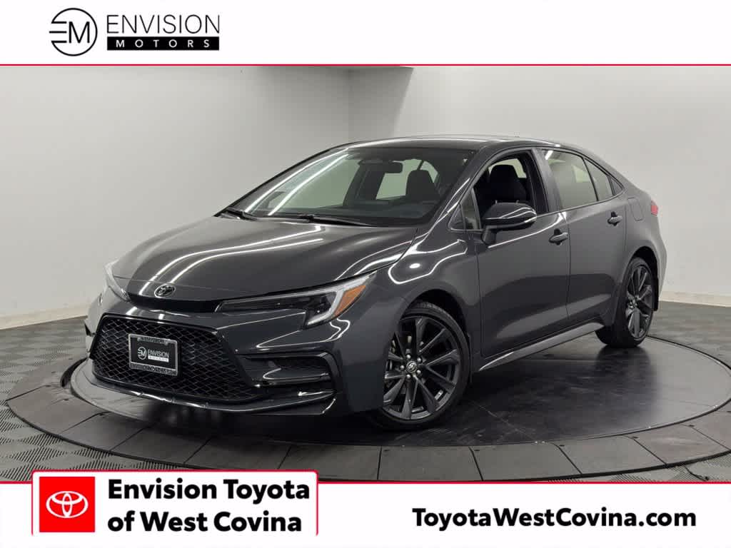 Underground 2026 Toyota Corolla Sedan Front-Wheel Drive Continuously Variable Transmission