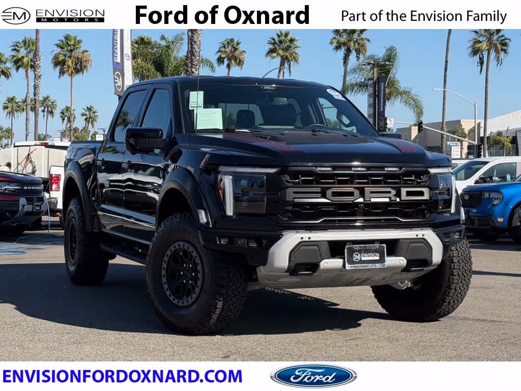 Black Metallic 2025 Ford F-150 Pickup Truck Four-Wheel Drive Automatic