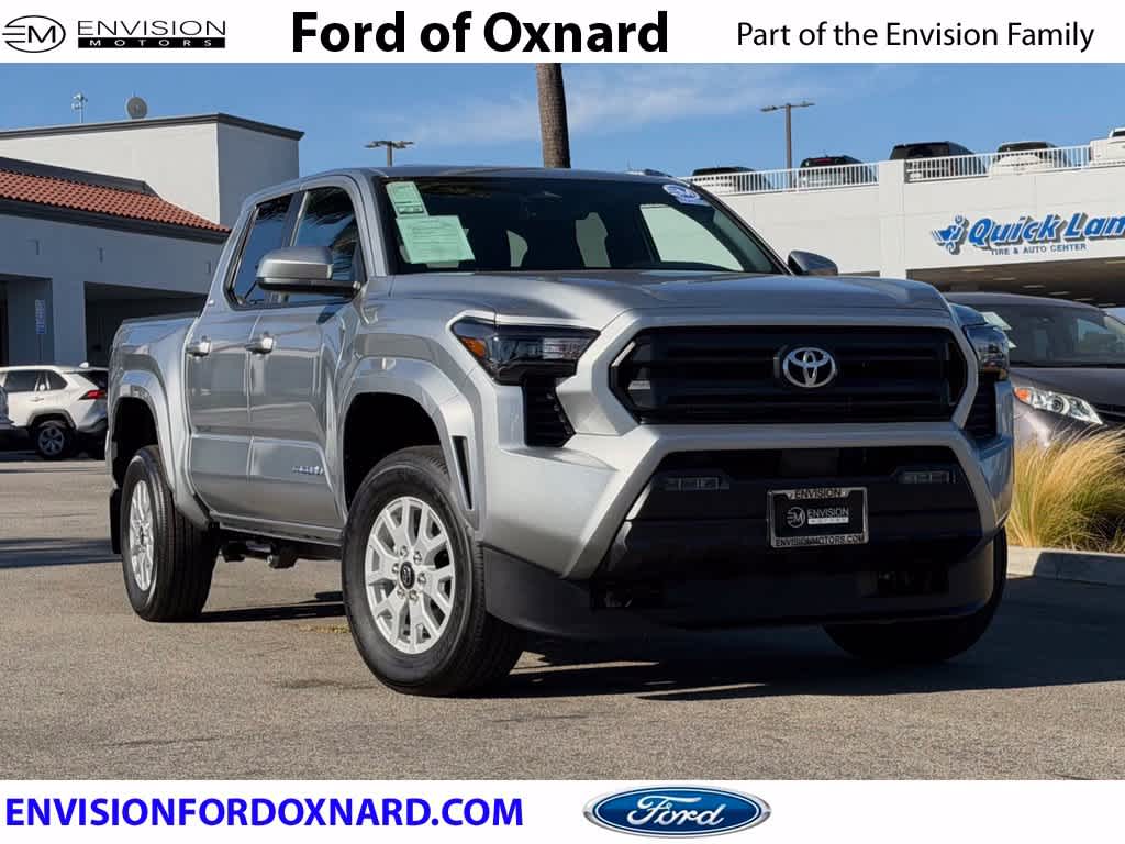 Celestial Silver Metallic 2026 Toyota Tacoma Pickup Truck Four-Wheel Drive 8-Speed Automatic