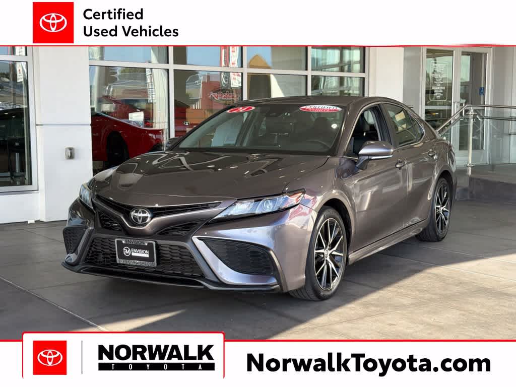 Predawn Gray Mica 2024 Toyota Camry Sedan Front-Wheel Drive 8-Speed Automatic