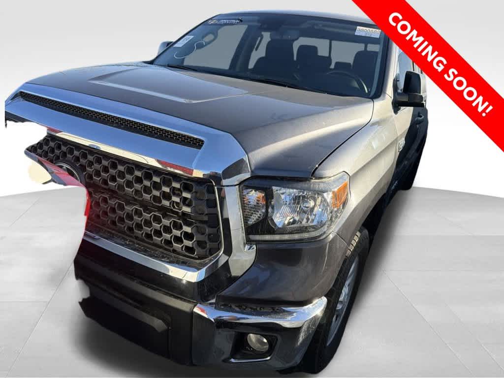 Magnetic Gray Metallic 2021 Toyota Tundra Pickup Truck Four-Wheel Drive 6-Speed Automatic
