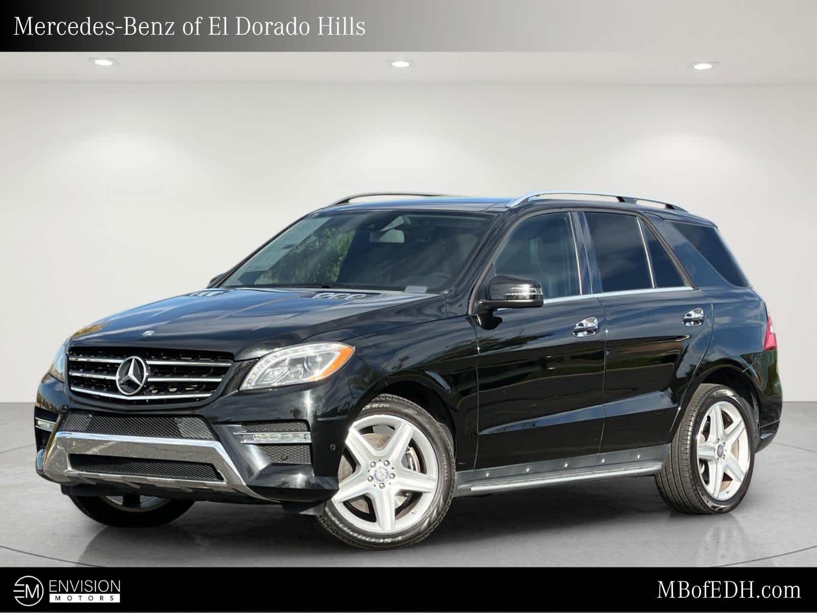 Black 2014 Mercedes-Benz M-Class SUV / Crossover All-Wheel Drive 7-Speed Automatic