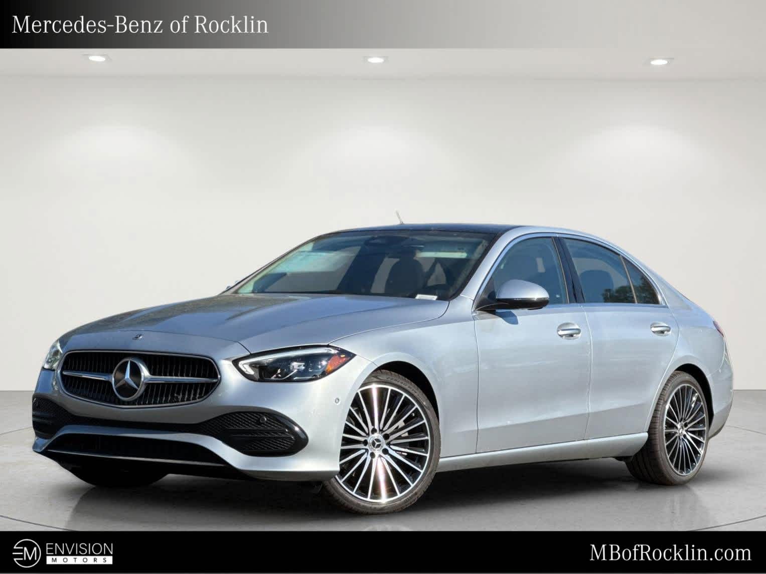 Cirrus Silver 2026 Mercedes-Benz C-Class Sedan All-Wheel Drive 9-Speed Automatic