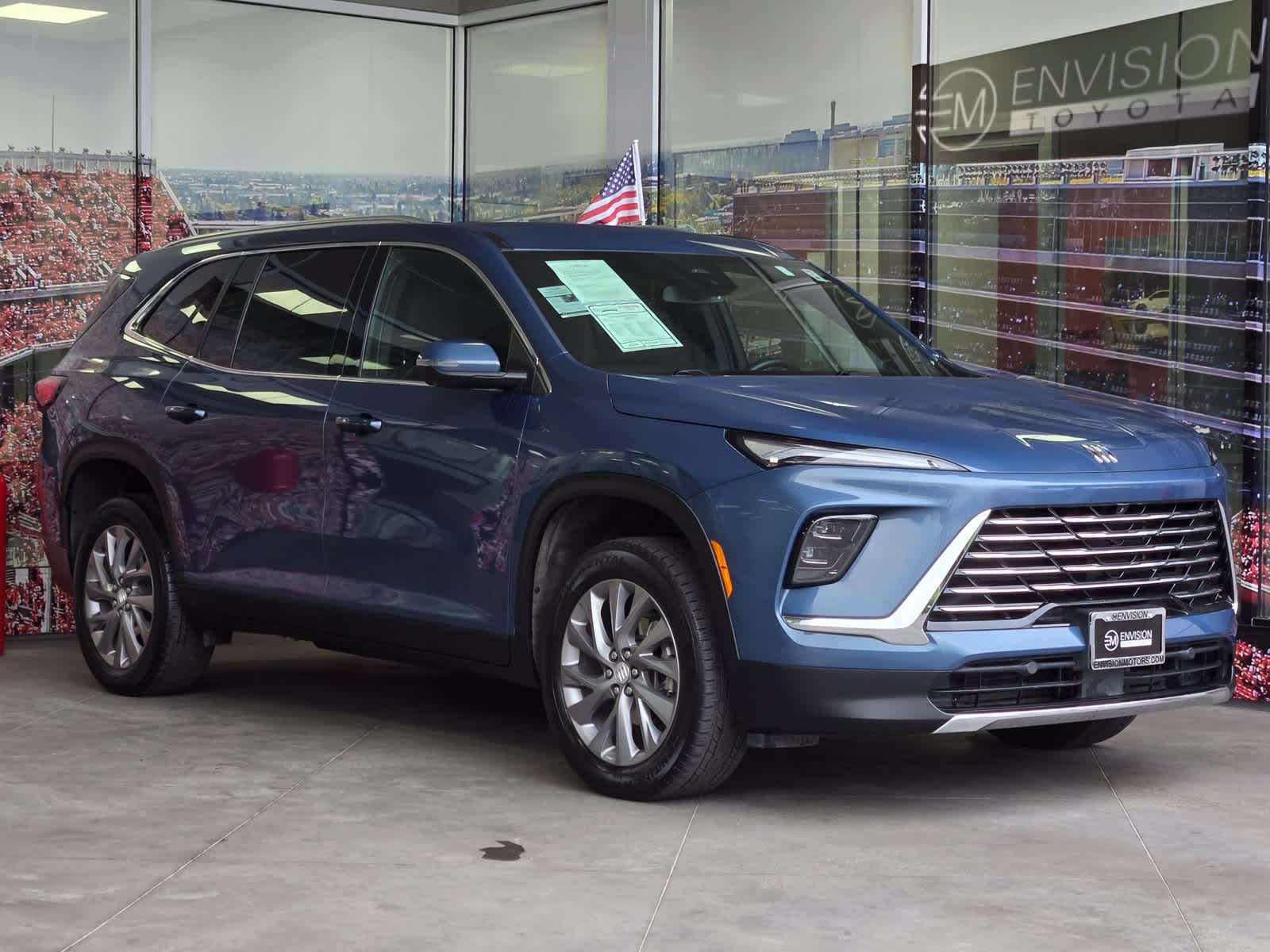 Ocean Blue Metallic 2025 Buick Enclave SUV / Crossover Four-Wheel Drive 8-Speed Automatic