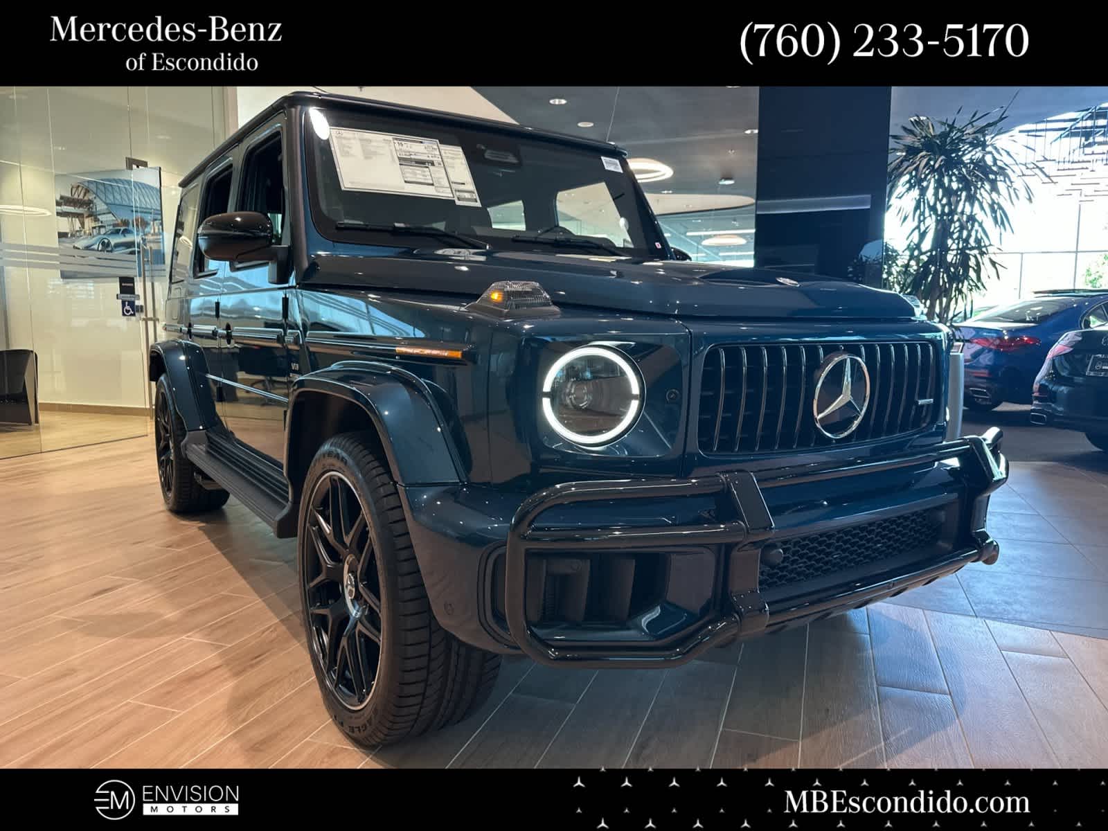 MANUFAKTUR Sea Blue Metallic 2027 Mercedes-Benz G-Class SUV / Crossover All-Wheel Drive 9-Speed Automatic